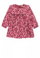 bellybutton Kleid mit Rüsche und Blütenmotiv rot pink Mini Girl mother nature and me NEU 1973138 Winter Neu